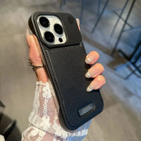 Funda de Cuero Magnética para iPhone — Antigolpes y Compatible con MagSafe (iPhone 11 al 17 Pro Max)