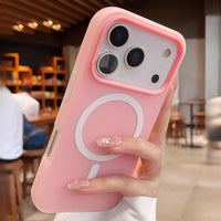 Funda magnética para teléfono — Protege contra caídas y funciona con cargadores inalámbricos.