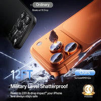 Protector de lente de cámara para iPhone 17 Pro Max | Cristal templado 9H – Paquete de 2