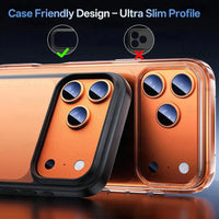 Protector de lente de cámara para iPhone 17 Pro Max | Cristal templado 9H – Paquete de 2