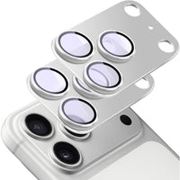 Protector de lente de cámara para iPhone 17 Pro Max | Cristal templado 9H – Paquete de 2