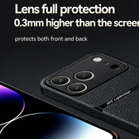 Funda de Cuero Magnética y Antigolpes para iPhone 17 / 17 Air / 17 Pro Max