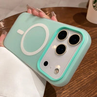 Funda magnética para teléfono — Protege contra caídas y funciona con cargadores inalámbricos.