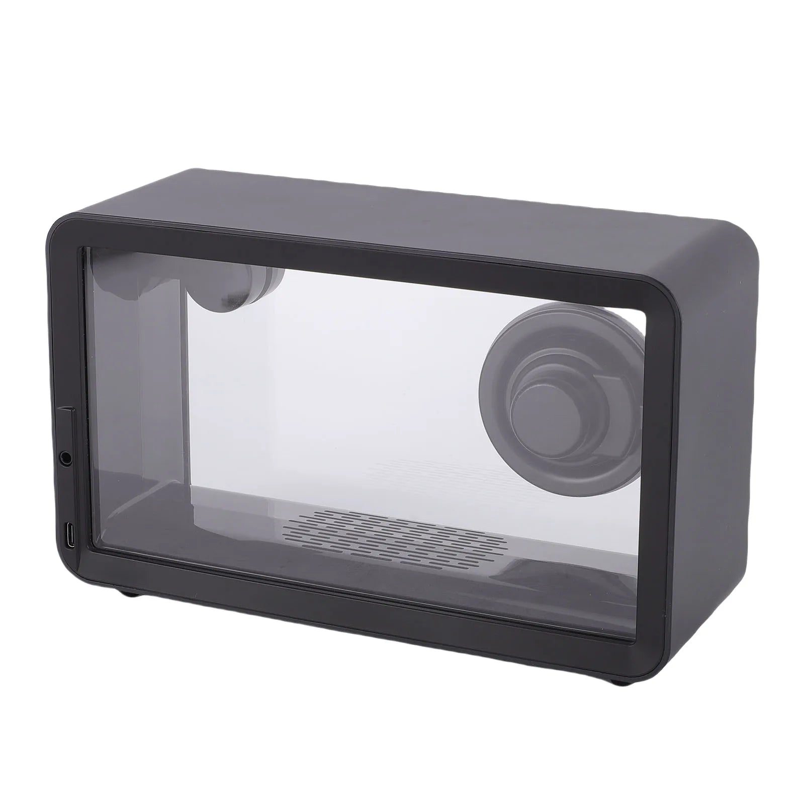 Bocina Bluetooth Transparente — Sonido Potente, Luces RGB y Diseño Inalámbrico Portátil