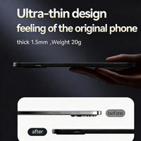 Funda de Cuero Magnética y Antigolpes para iPhone 17 / 17 Air / 17 Pro Max