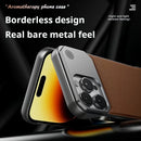 Funda de Cuero Magnética para iPhone — Antigolpes y Compatible con MagSafe (iPhone 11 al 17 Pro Max)