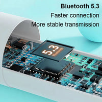 Audífonos Inalámbricos TWS Pro | Bluetooth 5.3, Cancelación de Ruido y Pantalla LED